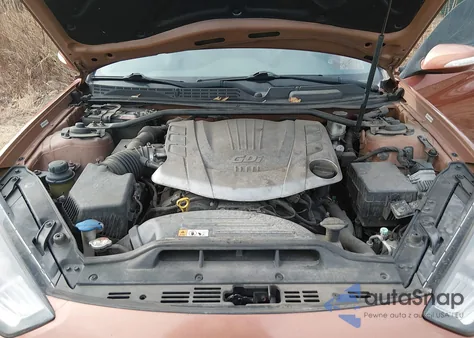 2013 Hyundai Genesis 3.8 Grand Touring z USA, uszkodzony, nr VIN KMHHU6KJ9DU094681